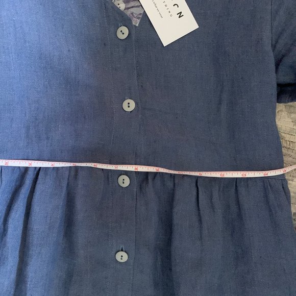 NWT OFFON Linen dress XS - Picture 5 of 7